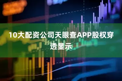 10大配资公司天眼查APP股权穿透显示